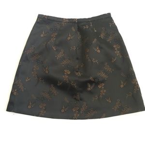 vintage oriental butterfly skirt